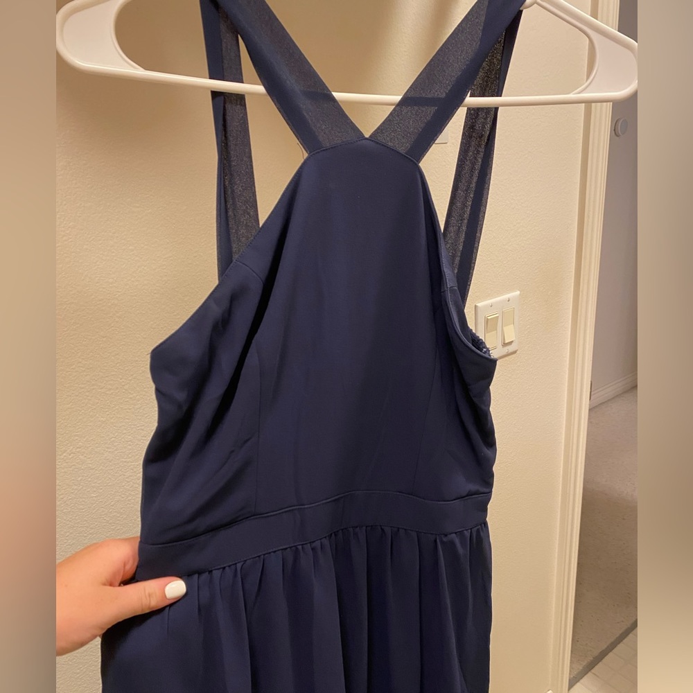 Lulus Navy Blue Dress
